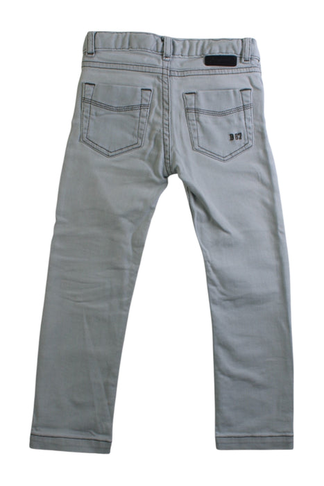 A Grey Jeans from Bonpoint in size 3T for boy. (Back View)