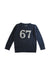 A Navy Crewneck Sweatshirts from Bonpoint in size 3T for boy. (Front View)