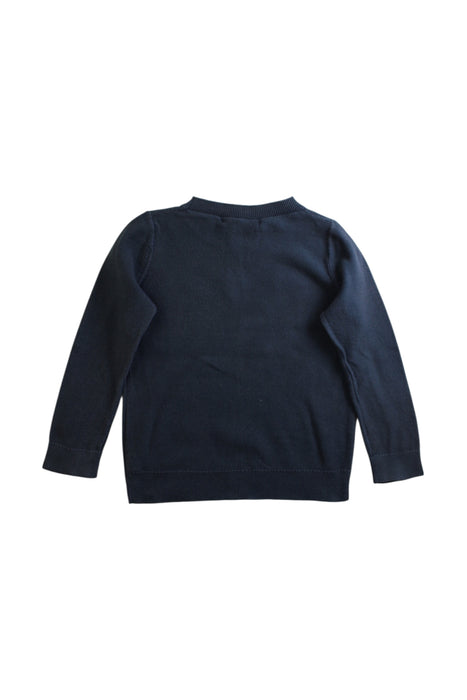 A Navy Crewneck Sweatshirts from Bonpoint in size 3T for boy. (Back View)