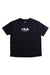 A Black Short Sleeve T Shirts from Fila in size 8Y for boy. (Front View)