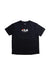 A Black Short Sleeve T Shirts from Fila in size 8Y for boy. (Front View)