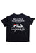 A Black Short Sleeve T Shirts from Fila in size 8Y for boy. (Back View)