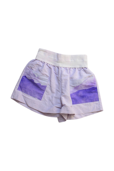A Purple Shorts from Moody Tiger in size 6T for girl. (Front View)