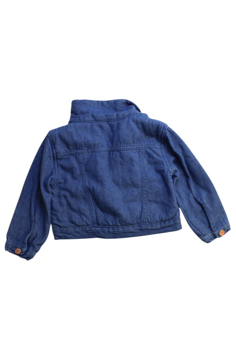 A Blue Lightweight Jackets from Tahari in size 4T for girl. (Back View)