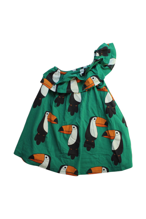 A Multicolour Sleeveless Dresses from kukukid in size 2T for girl. (Front View)