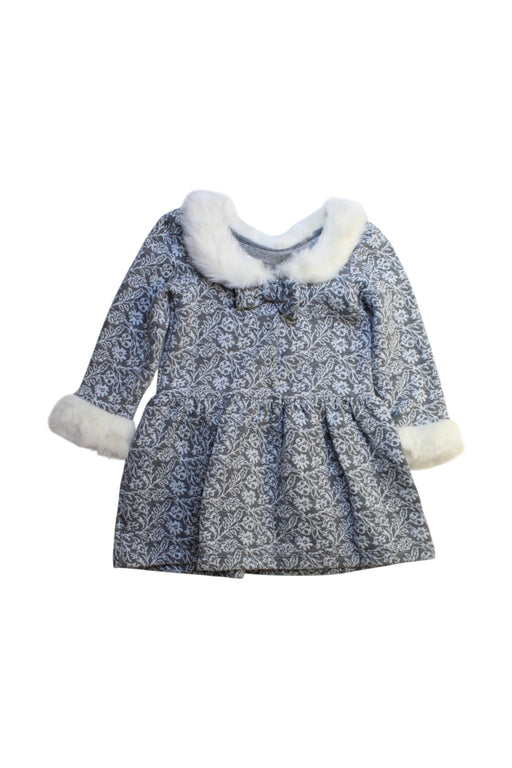 A Blue Long Sleeve Dresses from Janie & Jack in size 3T for girl. (Front View)