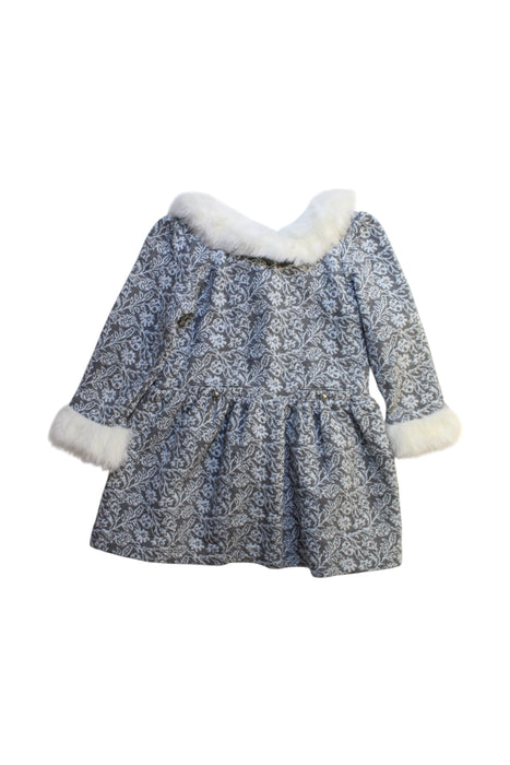 A Blue Long Sleeve Dresses from Janie & Jack in size 3T for girl. (Back View)