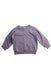 A Purple Crewneck Sweatshirts from Arket in size 3T for girl. (Front View)