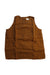 A Brown Sleeveless Tops from The Simple Folk in size 9Y for girl. (Front View)