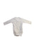 A Beige Long Sleeve Bodysuits from Seed in size 0-3M for neutral. (Back View)