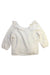 A White Long Sleeve Tops from Excuse My French in size 8Y for girl. (Front View)