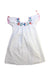 A White Short Sleeve Dresses from Kidsagogo in size 7Y for girl. (Front View)