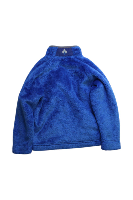 A Blue Puffer/Quilted Jackets from Mont-bell in size 4T for boy. (Back View)