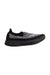 A Black Slip Ons from The North Face in size 6T for boy. (Front View)