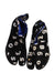 A Black Rain Boots from Sou Sou in size 5T for boy. (Back View)