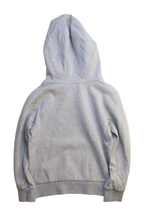 A Grey Hooded Sweatshirts from Polo Ralph Lauren in size 6T for boy. (Back View)