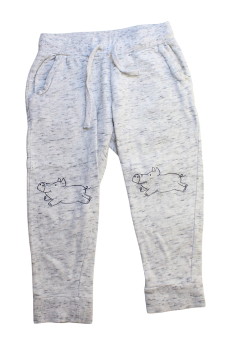 A Grey Sweatpants from Seed in size 5T for boy. (Front View)