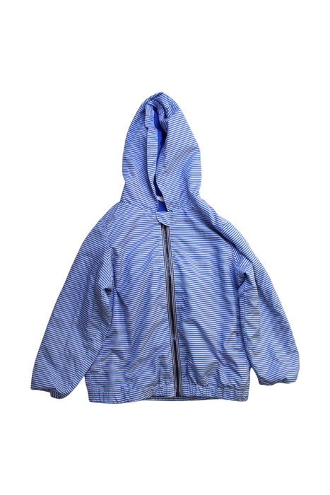 A Blue Rain Jackets from Seed in size 6T for boy. (Front View)
