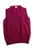 A Burgundy Sleeveless Tops from Crewcuts in size 4T for girl. (Front View)