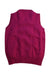 A Burgundy Sleeveless Tops from Crewcuts in size 4T for girl. (Back View)