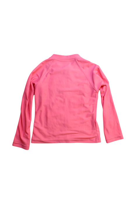 A Pink Rash Guards from Seafolly in size 3T for girl. (Back View)