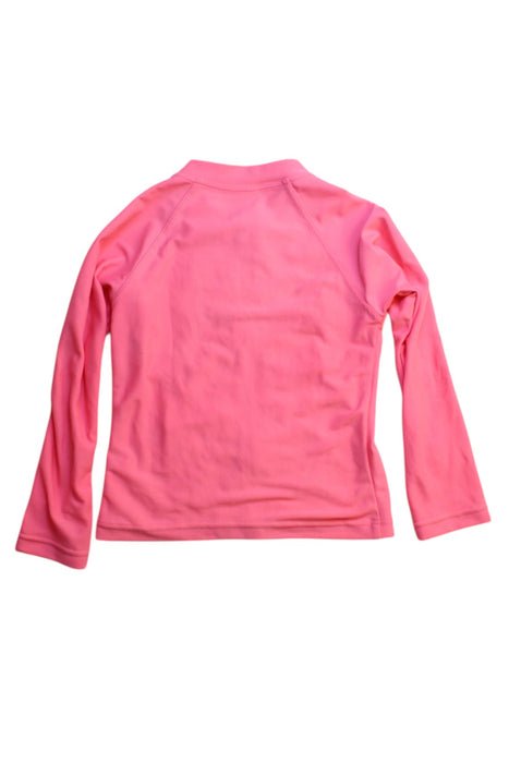 A Pink Rash Guards from Seafolly in size 3T for girl. (Back View)