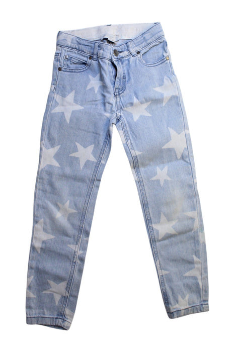 A Blue Jeans from Stella McCartney in size 6T for girl. (Front View)