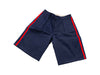 A Navy Shorts from Gucci in size 10Y for boy. (Front View)