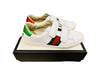 A White Sneakers from Gucci in size 11Y for boy. (Front View)