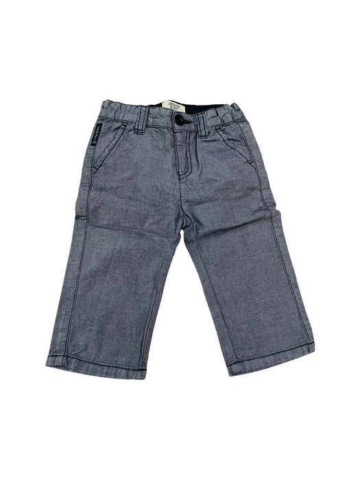 A Grey Casual Pants from Armani Baby in size 6-12M for boy. (Front View)