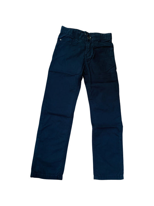 A Navy Casual Pants from Boss in size 6T for boy. (Front View)