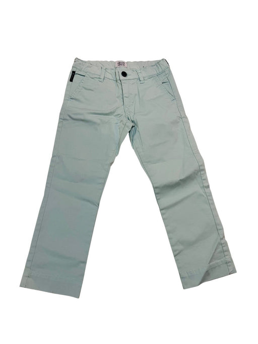 A Blue Casual Pants from Armani in size 3T for boy. (Front View)