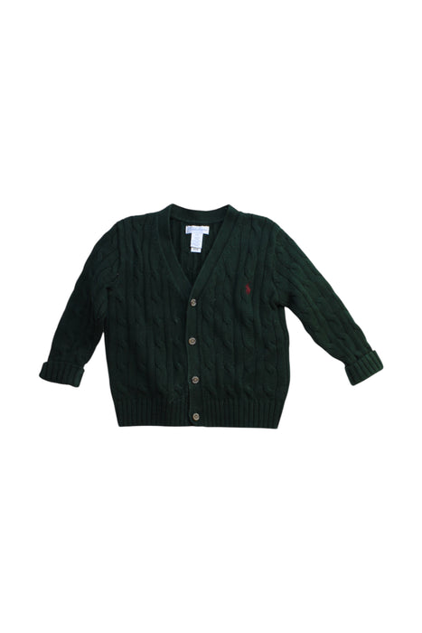 A Green Cardigans from Ralph Lauren in size 18-24M for boy. (Front View)
