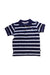A Navy Short Sleeve Polos from Nautica in size 12-18M for boy. (Front View)