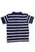 A Navy Short Sleeve Polos from Nautica in size 12-18M for boy. (Back View)