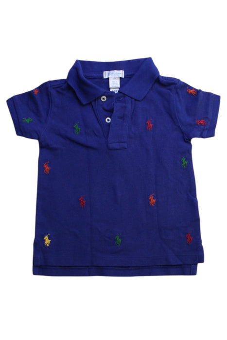 A Multicolour Short Sleeve Polos from Ralph Lauren in size 12-18M for boy. (Front View)