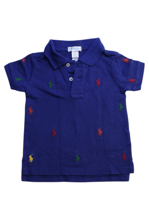A Multicolour Short Sleeve Polos from Ralph Lauren in size 12-18M for boy. (Front View)