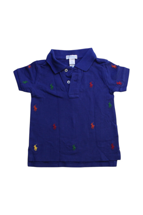 A Multicolour Short Sleeve Polos from Ralph Lauren in size 12-18M for boy. (Front View)