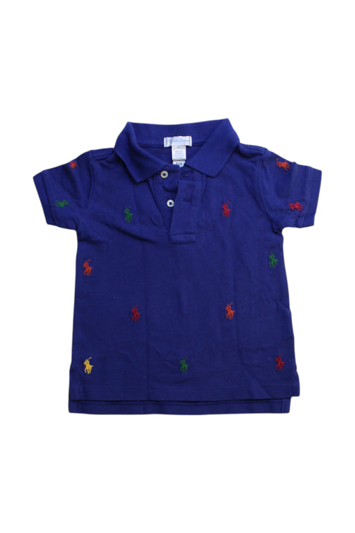 A Multicolour Short Sleeve Polos from Ralph Lauren in size 12-18M for boy. (Front View)