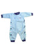 A Blue Wetsuits from Splash About in size 3T for boy. (Front View)