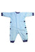 A Blue Wetsuits from Splash About in size 3T for boy. (Back View)