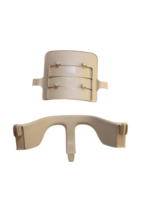 A Beige Highchairs from Stokke in size O/S for neutral. (Back View)