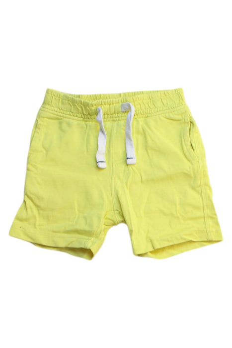 A Yellow Shorts from Mothercare in size 12-18M for boy. (Front View)