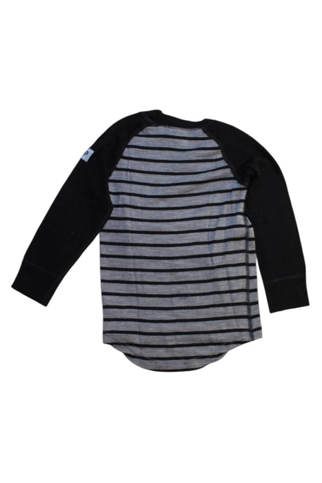 A Black Long Sleeve T Shirts from Polarn O. Pyret in size 2T for neutral. (Back View)