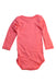 A Orange Long Sleeve Bodysuits from Petit Bateau in size 6-12M for girl. (Back View)