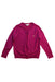 A Pink Cardigans from Bonpoint in size 4T for girl. (Front View)