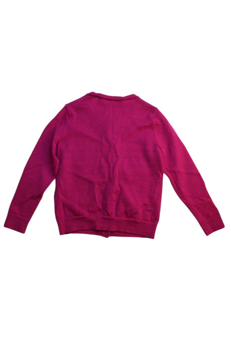 A Pink Cardigans from Bonpoint in size 4T for girl. (Back View)