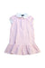 A Pink Short Sleeve Dresses from Polo Ralph Lauren in size 4T for girl. (Front View)