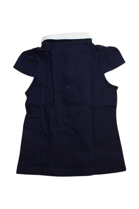 A Navy Short Sleeve Tops from Nicholas & Bears in size 6T for girl. (Back View)