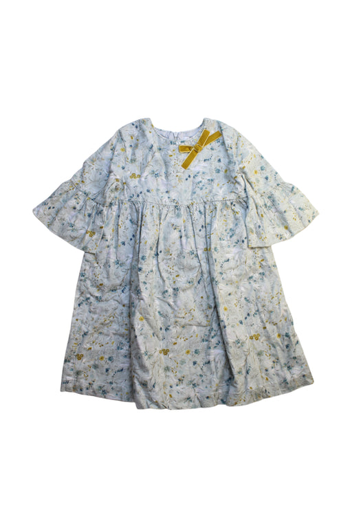 A Multicolour Long Sleeve Dresses from Minimi in size 6T for girl. (Front View)